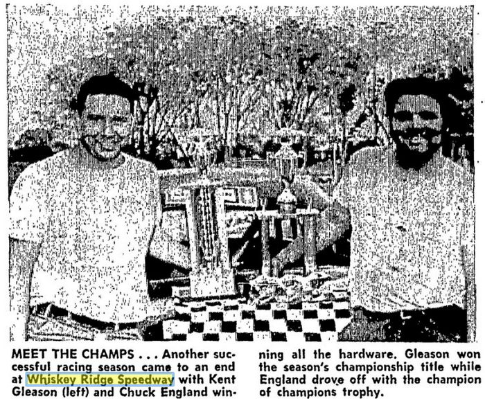 Whiskey Ridge Raceway (Whiskey Ridge Speedway, Whisky Ridge) - Oct 1969
